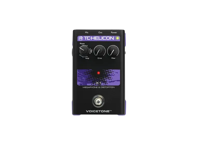 TC-Helicon Voicetone X1 Megaphone & Distortion 